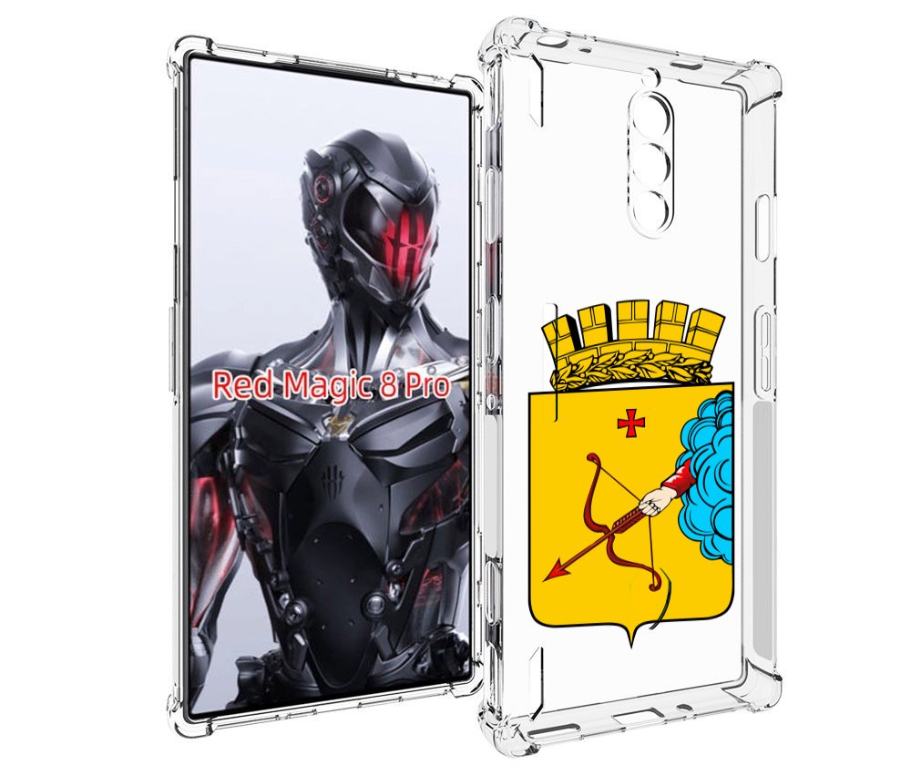 

Чехол MyPads герб-кировская-область для ZTE Nubia Red Magic 8 Pro / Red Magic 8 Pro Plus, Tocco