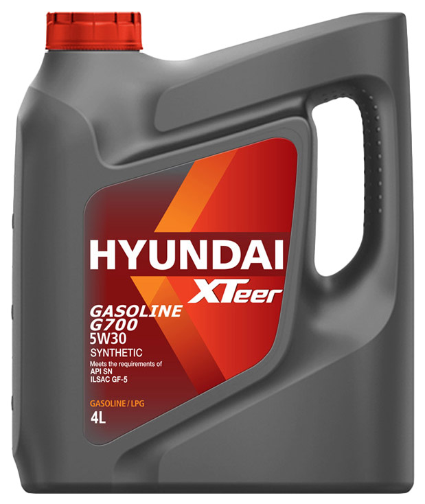 фото Масло моторное xteer gasoline g700 5w30 sp 5л hyundai xteer