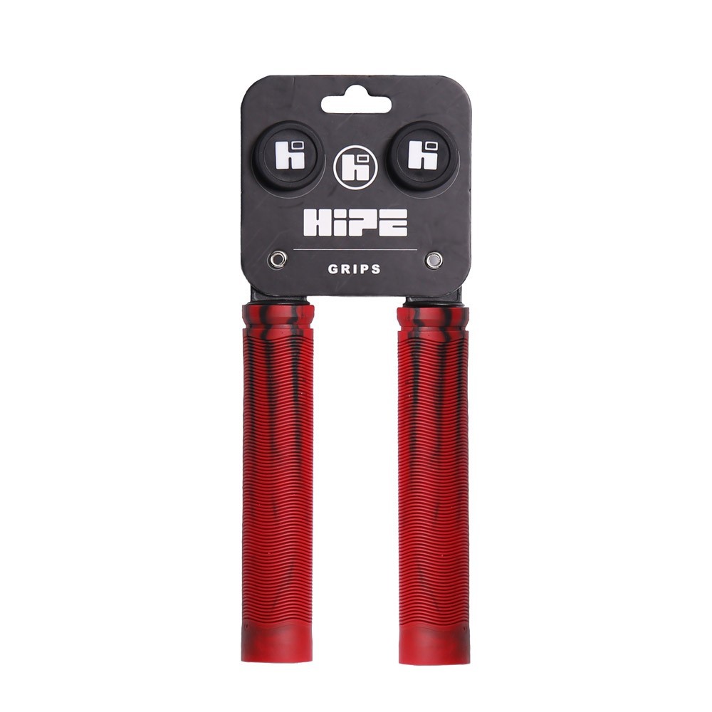 

Грипсы HIPE H4 155 мм Черные/красные, Черный;красный, H4