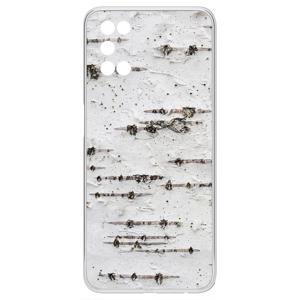 

Чехол-накладка Krutoff Clear Case Березка для Oppo A52