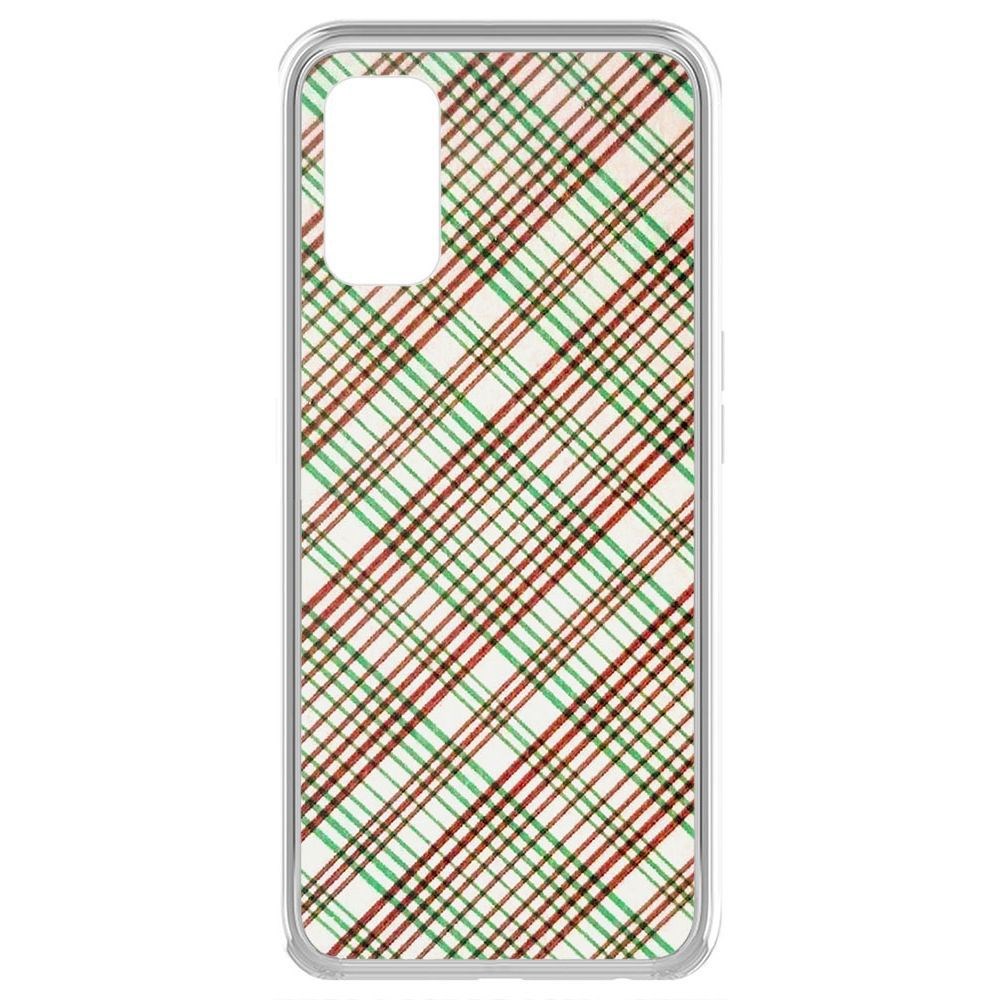 

Чехол-накладка Krutoff Clear Case Рубашка карты для Realme 7 Pro