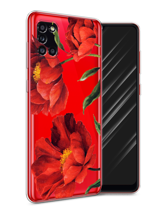 

Чехол Awog на Samsung Galaxy A31 / Самсунг A31 "Красные маки", Разноцветный, 2100350-8