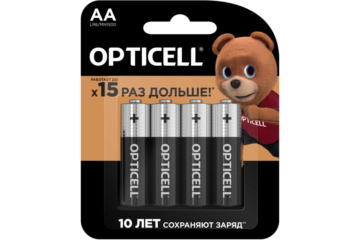 Батарейка OPTICELL Basic LR06 4 шт