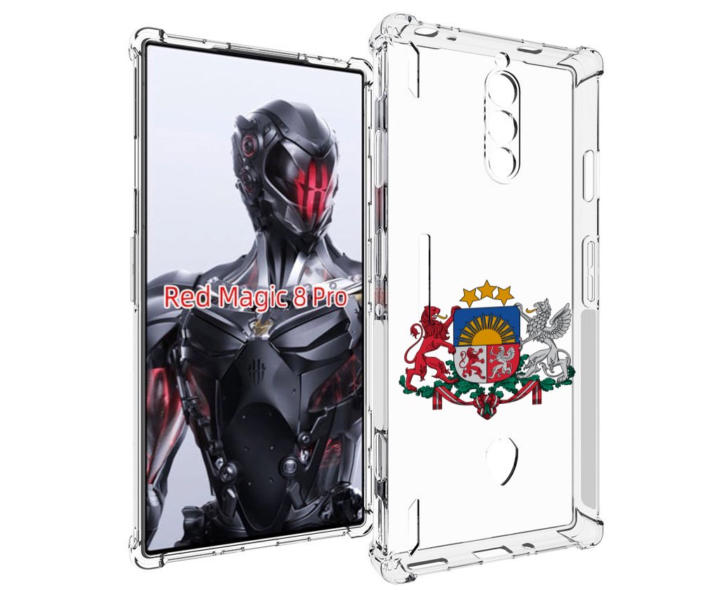

Чехол MyPads герб-латвии для ZTE Nubia Red Magic 8 Pro / Red Magic 8 Pro Plus, Tocco
