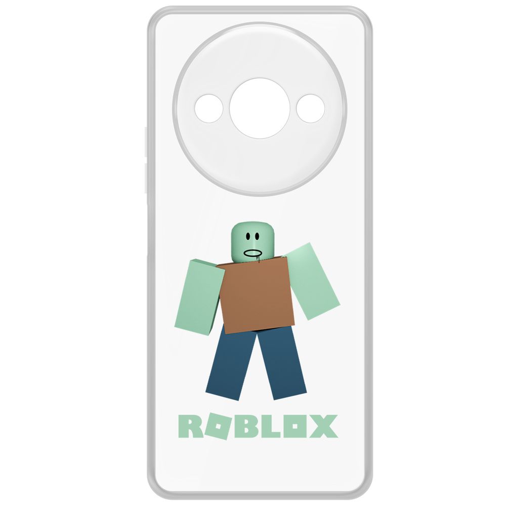

Чехол-накладка Krutoff Clear Case Roblox-Зомби для Xiaomi Redmi A3x, Прозрачный
