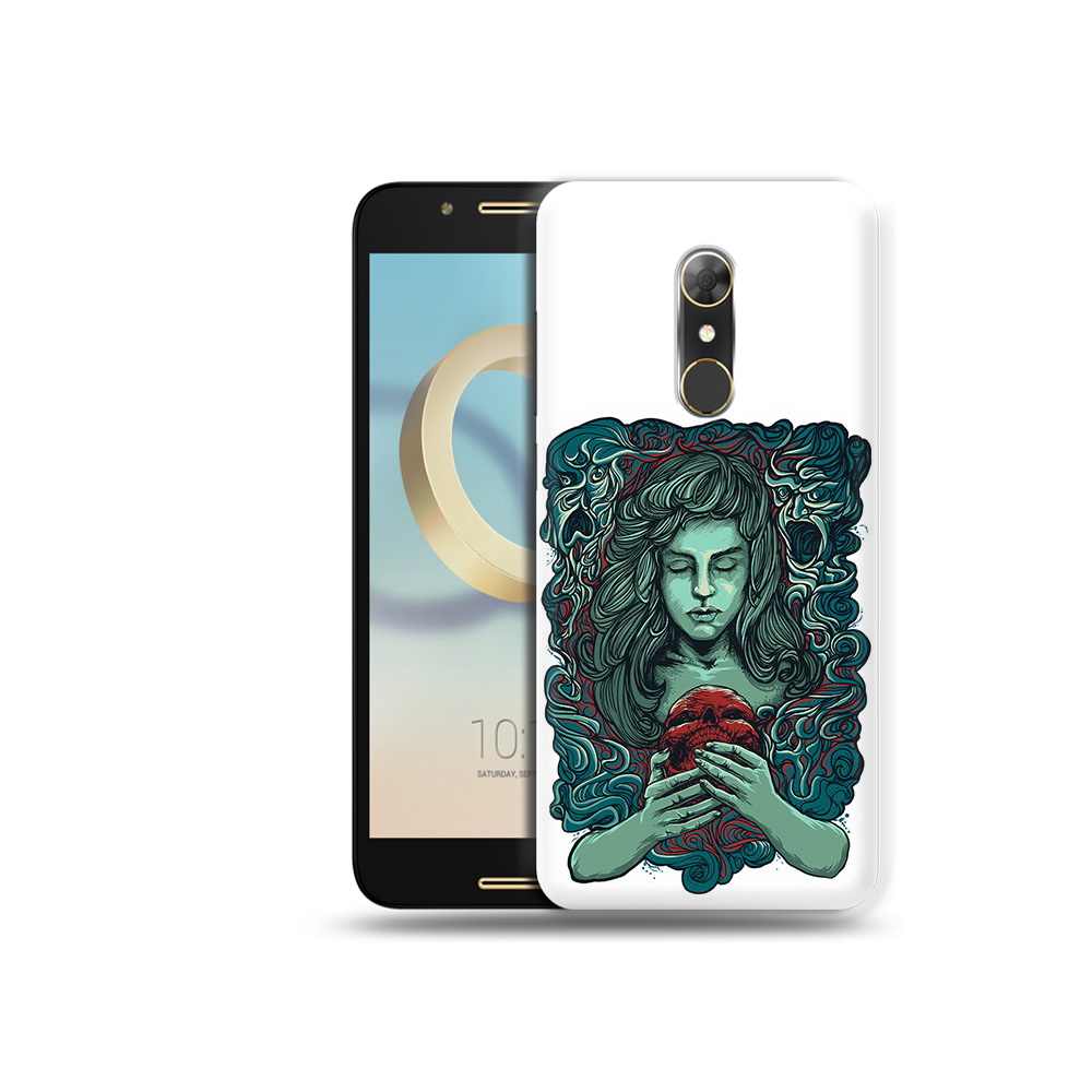 

Чехол MyPads Tocco для Alcatel A7 спящая девушка (PT133991.671.619), Прозрачный, Tocco