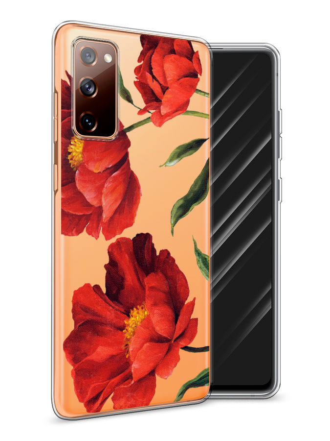 

Чехол Awog на Samsung Galaxy S20 FE / Самсунг S20 FE "Красные маки", Разноцветный, 2101350-8