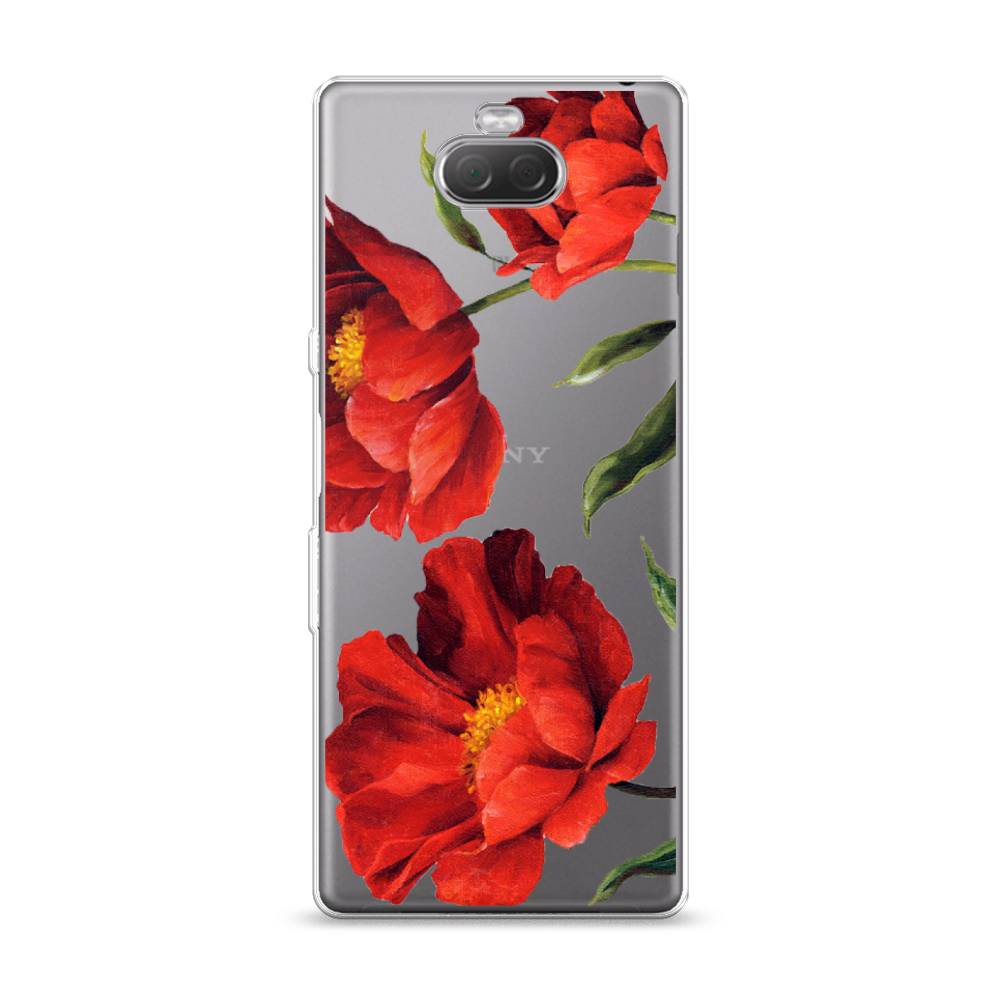 

Чехол Awog на Sony Xperia 10/XA3 "Красные маки", Разноцветный, 54050-8