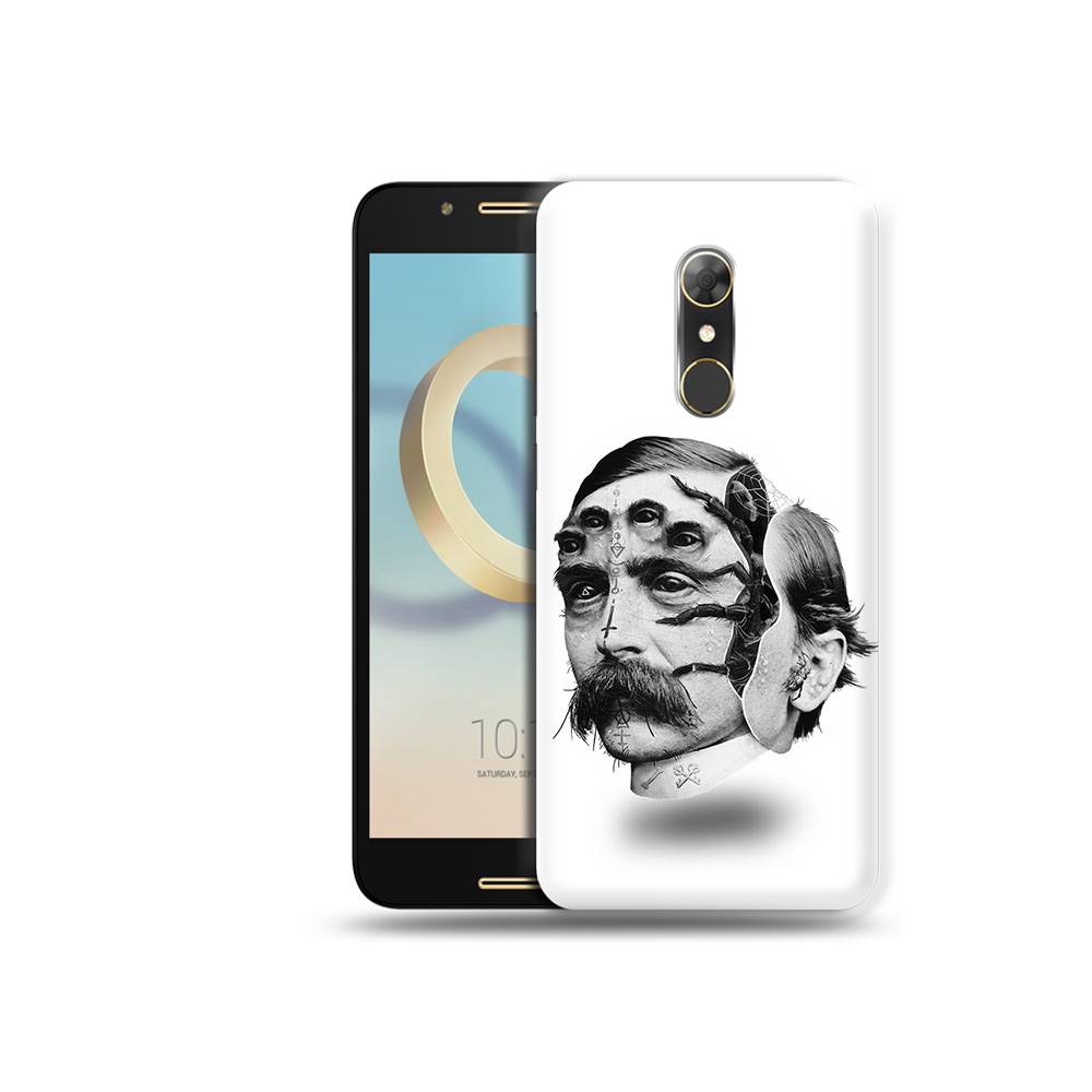 

Чехол MyPads Tocco для Alcatel A7 страшное лицо мужчины (PT133991.671.629), Прозрачный, Tocco
