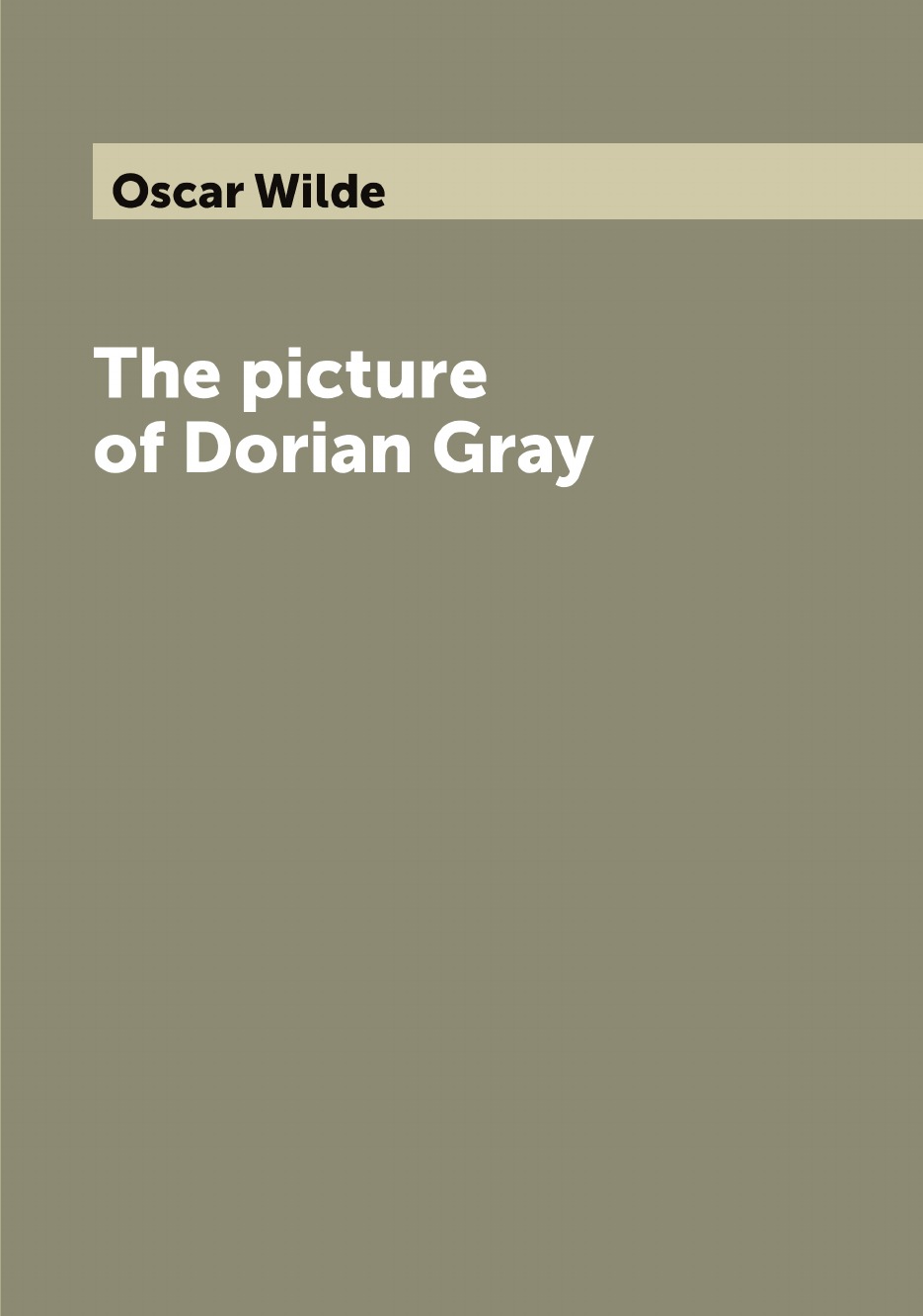 

The picture of Dorian Gray