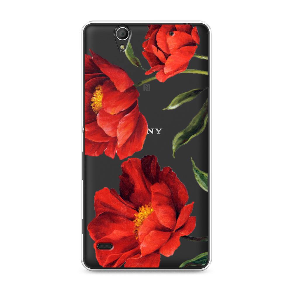 

Чехол Awog на Sony Xperia C4 "Красные маки", Разноцветный, 52650-8