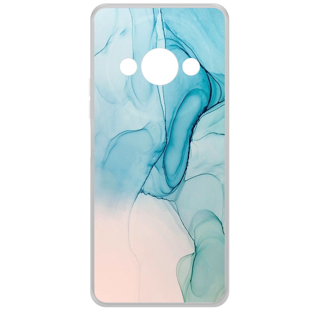 

Чехол-накладка Krutoff Clear Case Абстракт разводы для Xiaomi Redmi A3x, Прозрачный