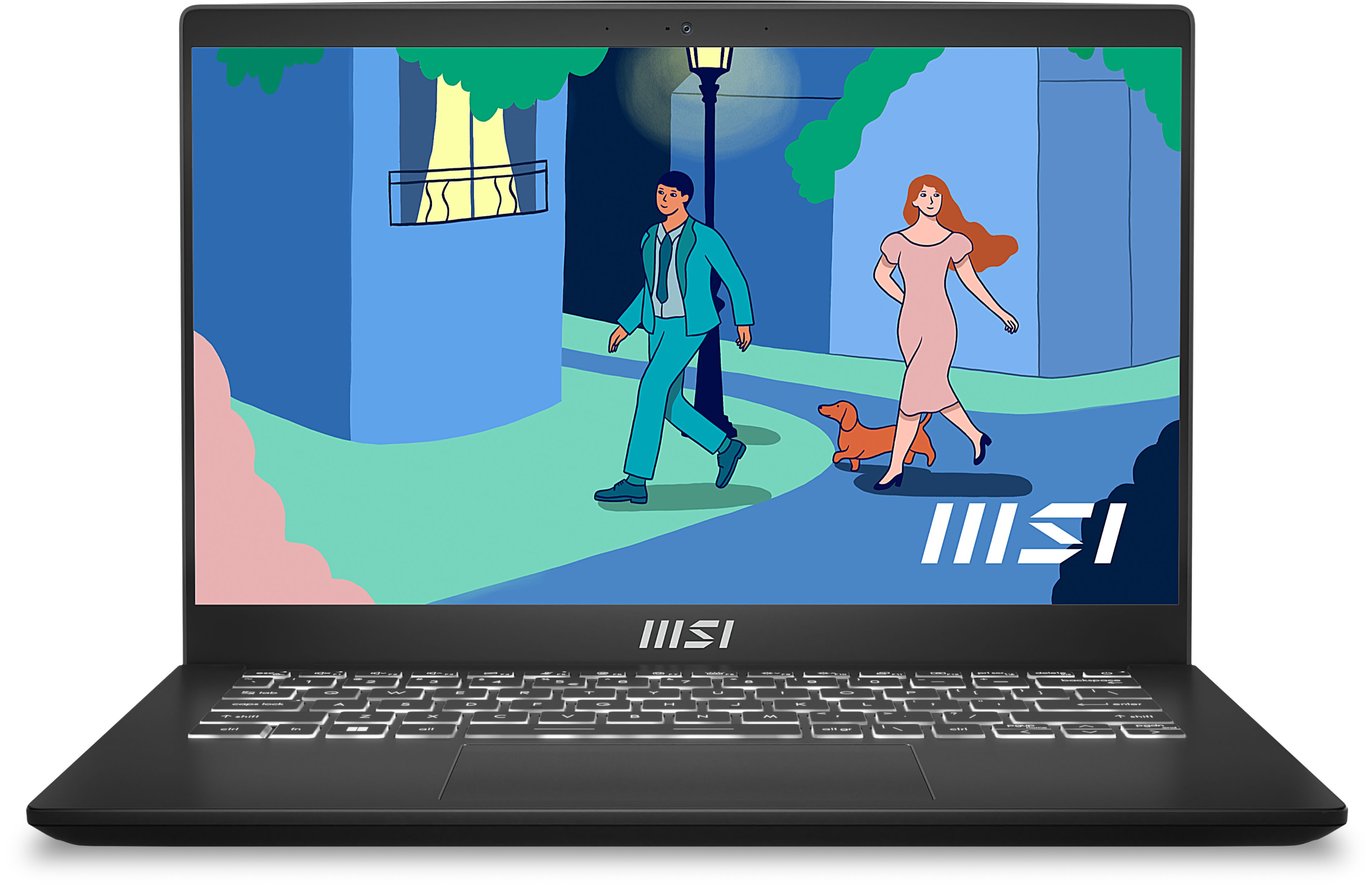 Ноутбук MSI Modern 14 H D13MG-091RU черный (9S7 14L112-091)