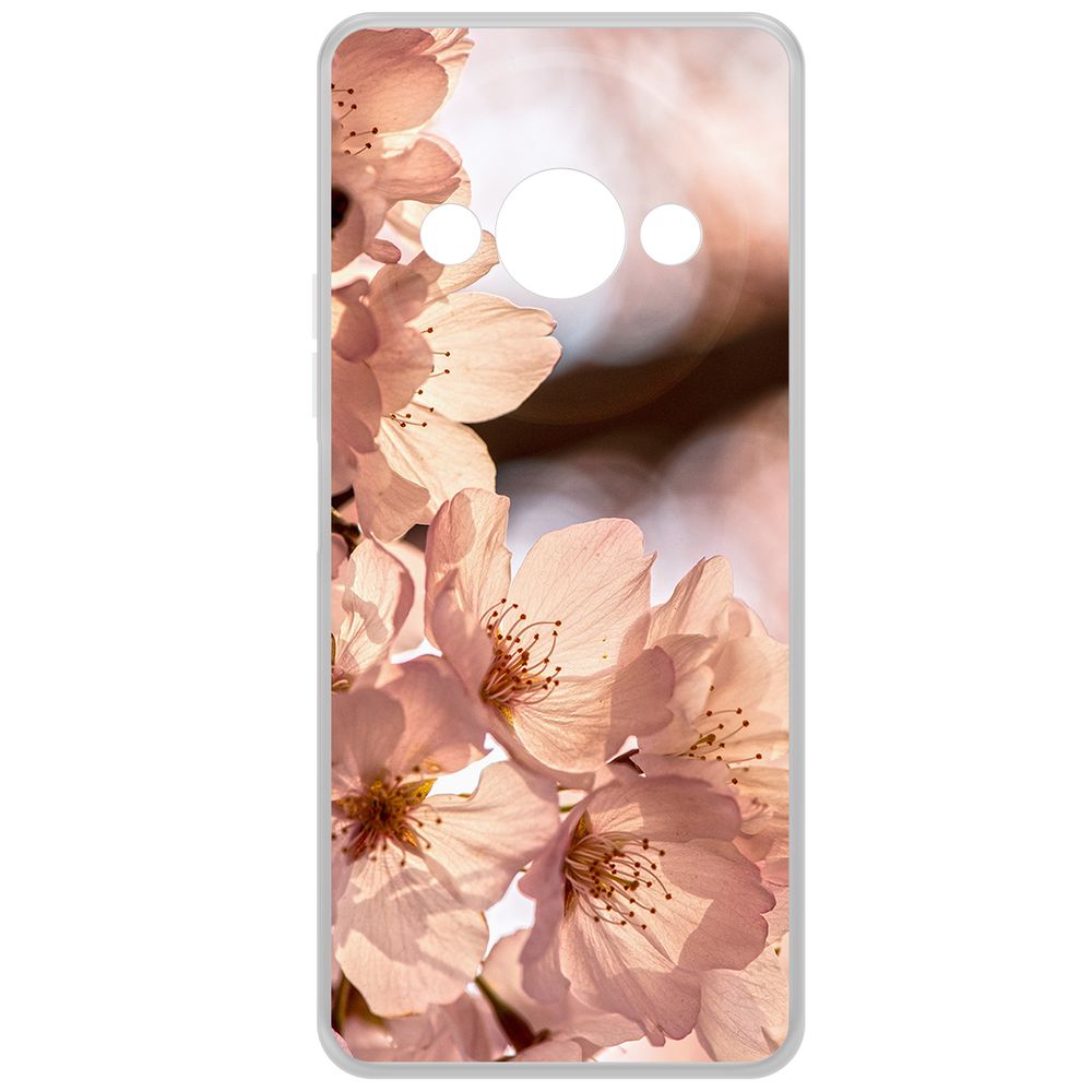 

Чехол-накладка Krutoff Clear Case Ранняя весна для Xiaomi Redmi A3x, Прозрачный