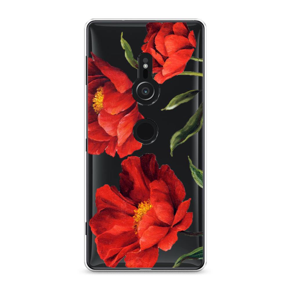 

Чехол Awog на Sony Xperia XZ2 "Красные маки", Разноцветный, 52850-8