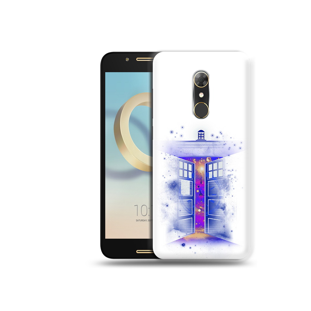 

Чехол MyPads Tocco для Alcatel A7 фиолетовый уголок абстракция (PT133991.671.659), Прозрачный, Tocco