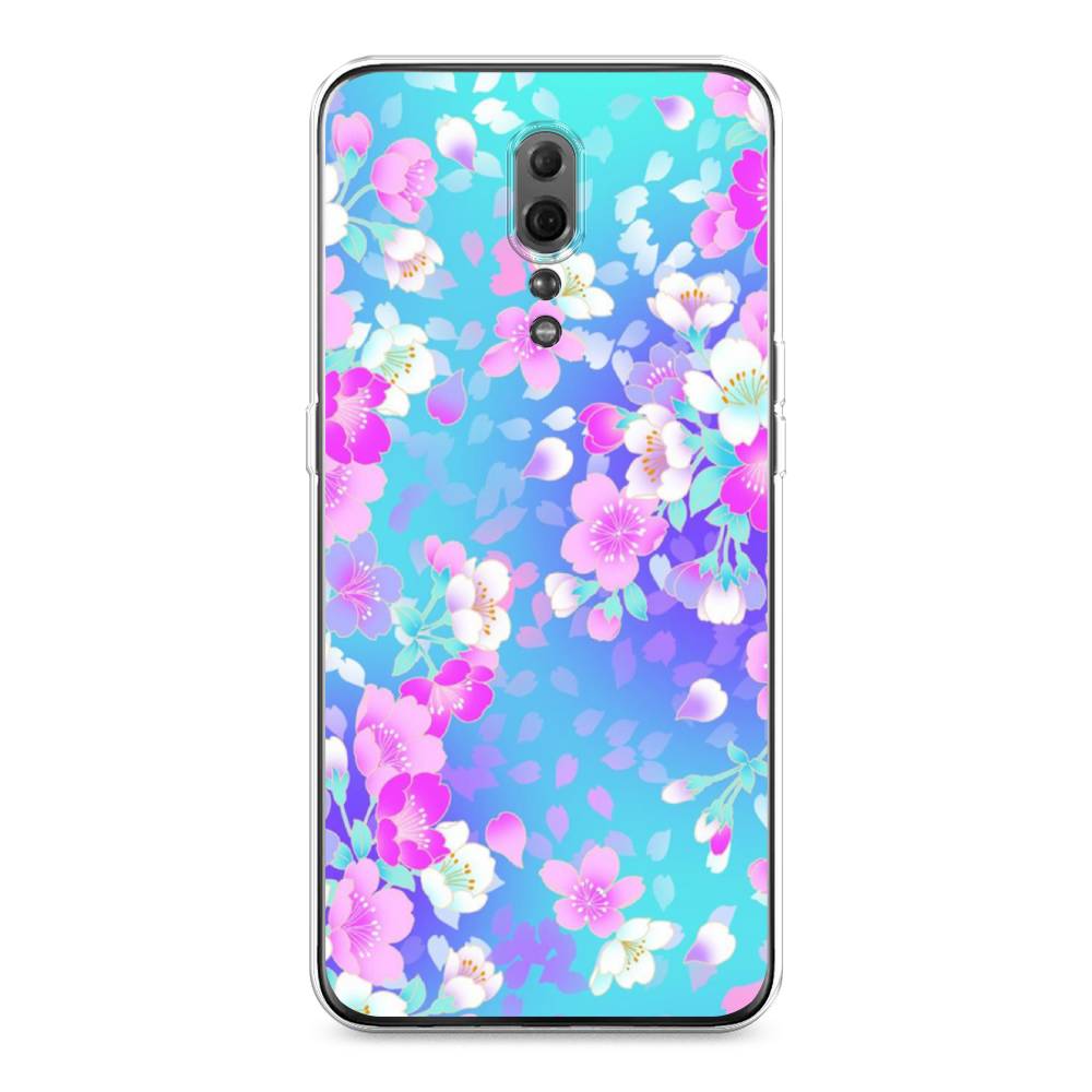 

Чехол Awog на Oppo Reno Z "Яблоневые цветы", Разноцветный, 250950-8