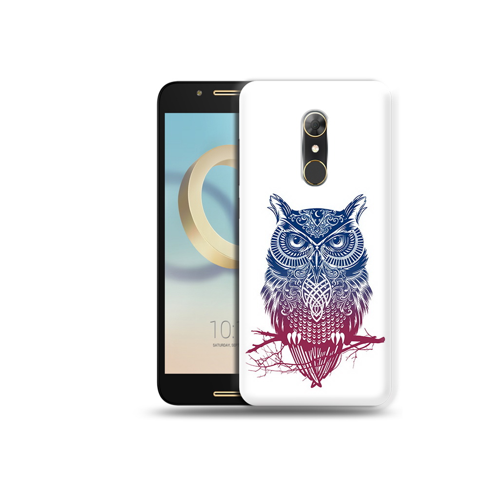 

Чехол MyPads Tocco для Alcatel A7 хиппи сова (PT133991.671.664), Прозрачный, Tocco