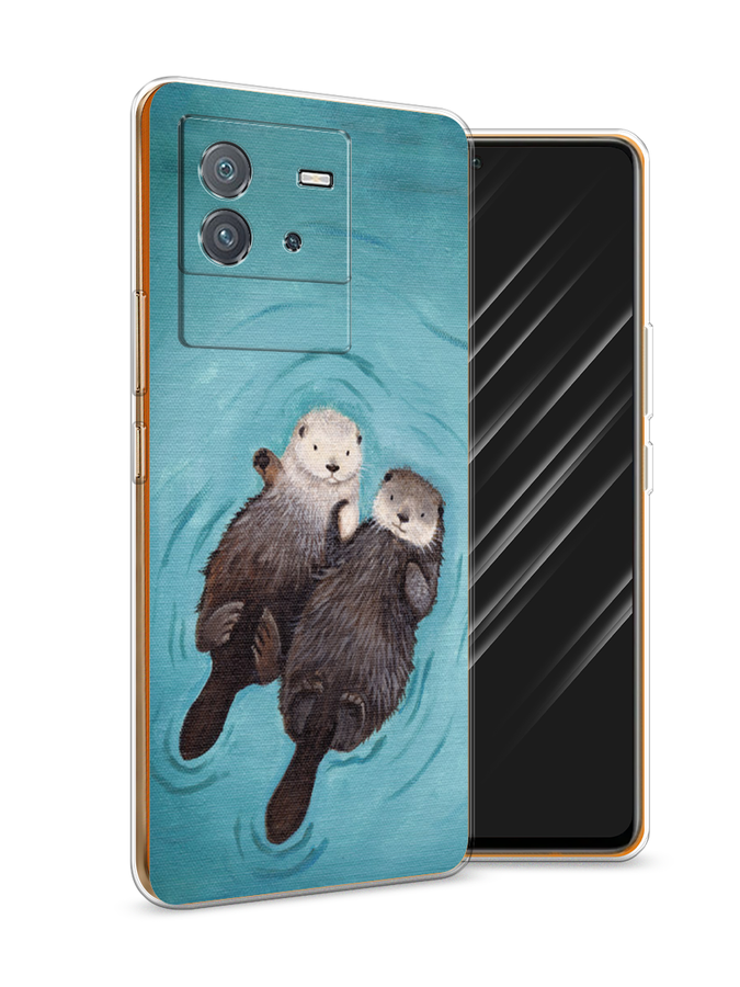 

Чехол Awog на Vivo iQOO Neo6 "Парочка бобров", Разноцветный, 266850-10