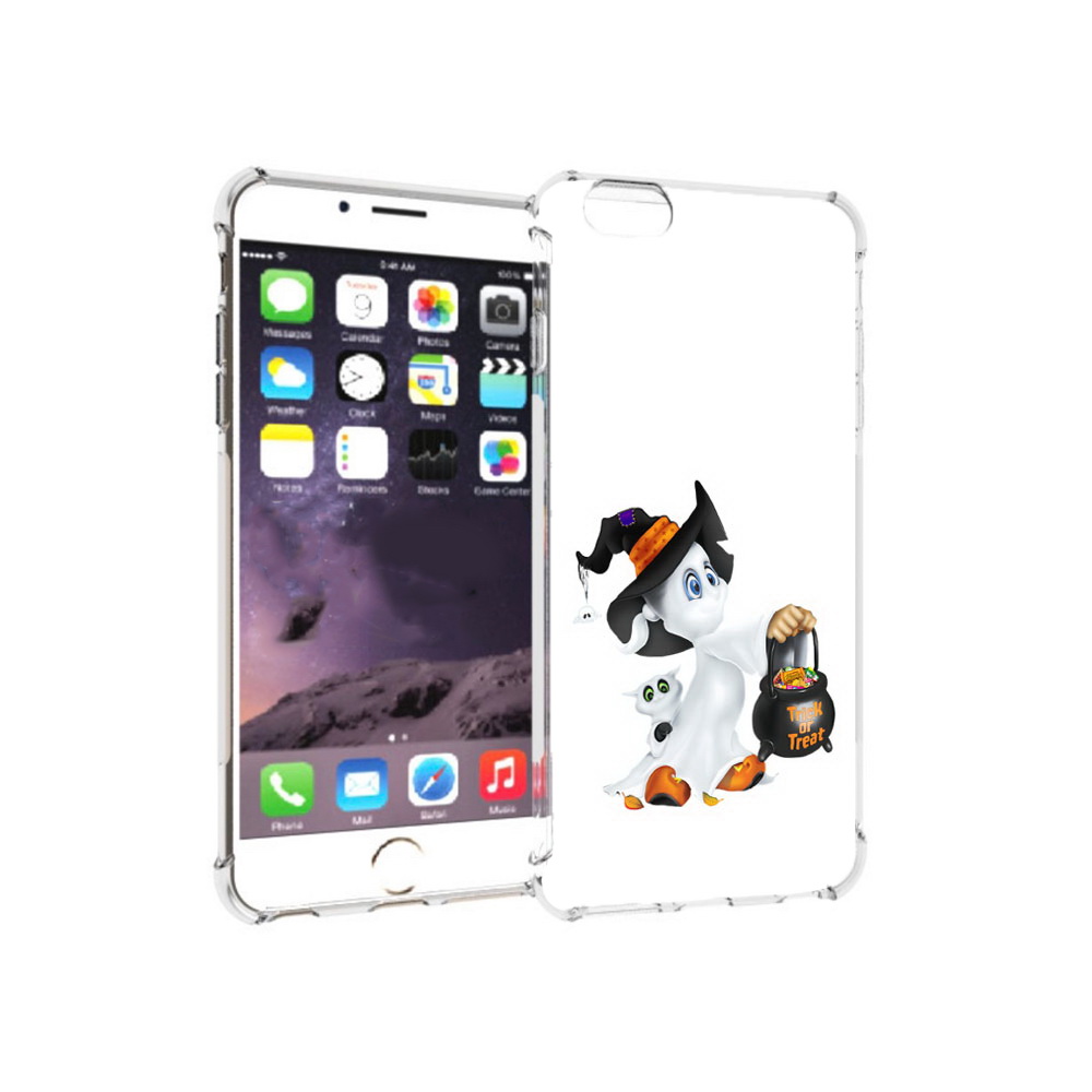 

Чехол MyPads Tocco для Apple iPhone 6 Plus Маленький призрак, Прозрачный, Tocco