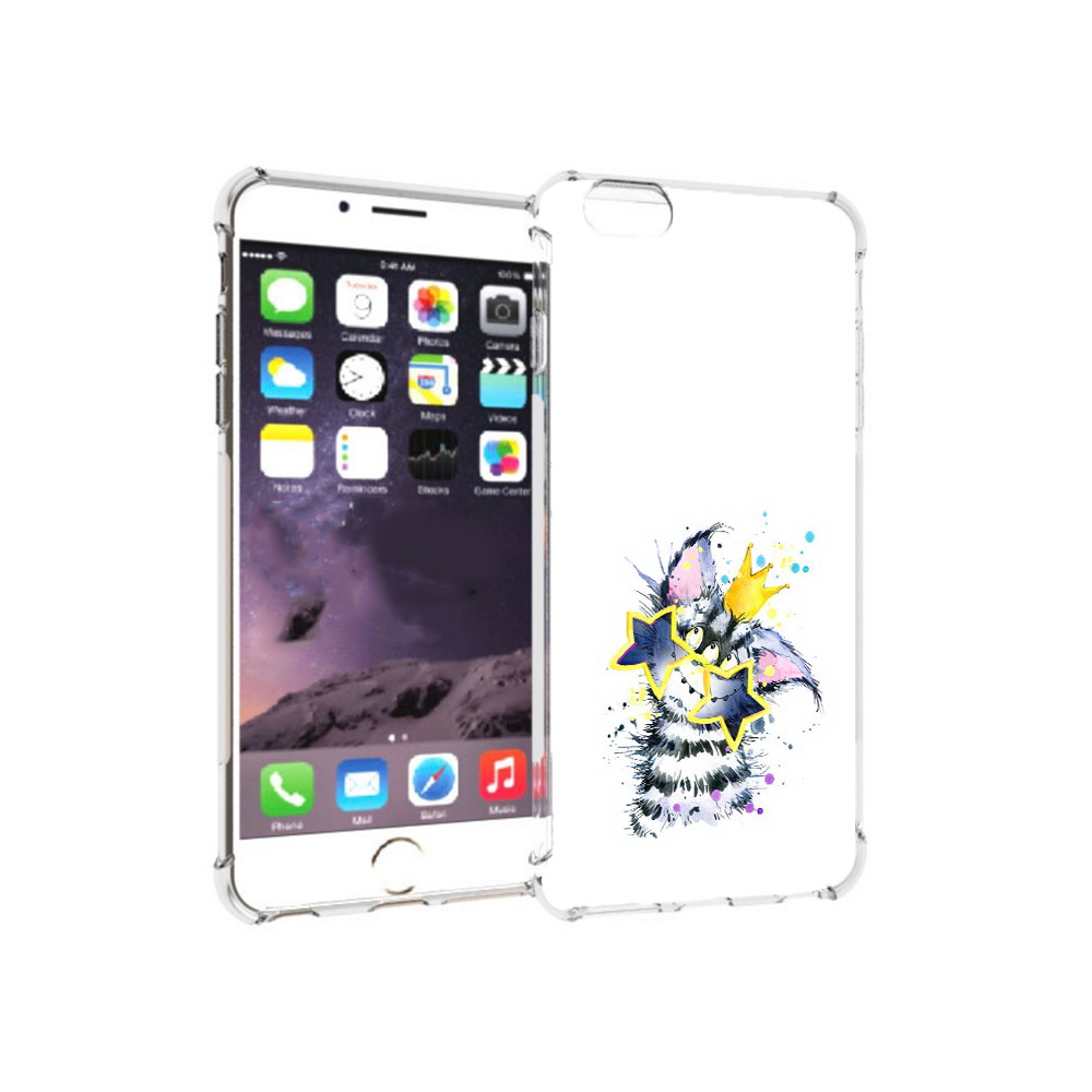 

Чехол MyPads Tocco для Apple iPhone 6 Plus Мартовский Нуся, Прозрачный, Tocco
