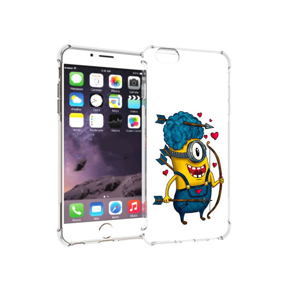 

Чехол MyPads Tocco для Apple iPhone 6 Plus Миньон купидон, Прозрачный, Tocco