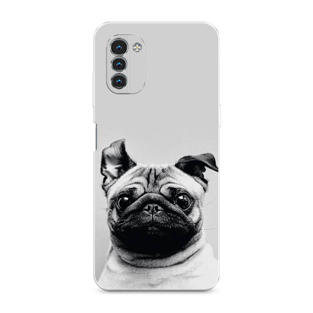 

Чехол Awog на Nokia G21 / Нокиа G21 "Ушастый мопс", Разноцветный, 125050-1