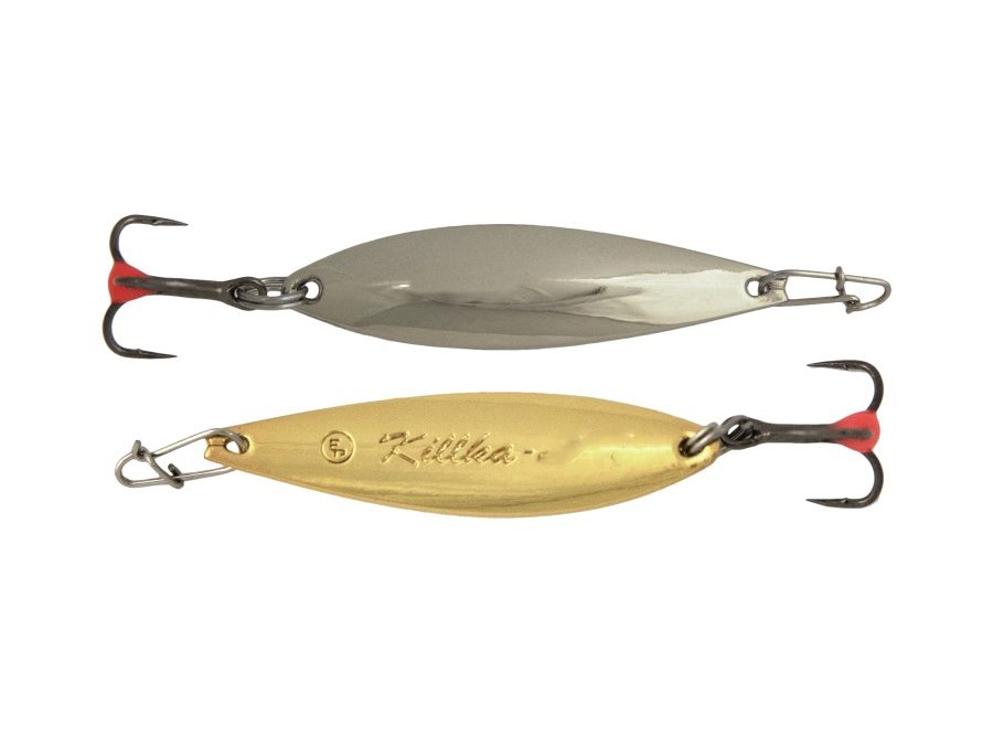 

Блесна вертикальная ECOPRO Killka, 40мм, 4,5г,S/G, Золотистый;серебристый, EPVJKL40SG