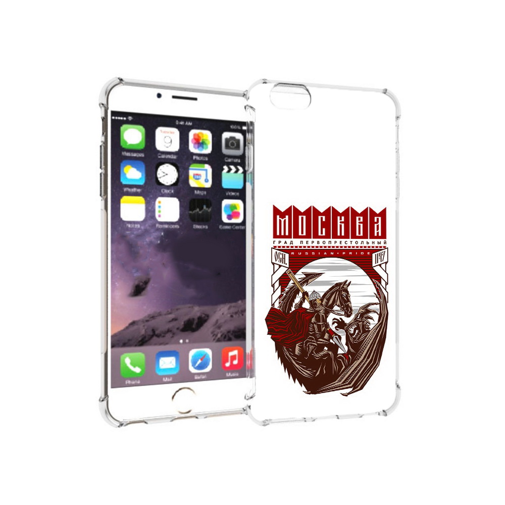 

Чехол MyPads Tocco для Apple iPhone 6 Plus Москва Россия, Прозрачный, Tocco