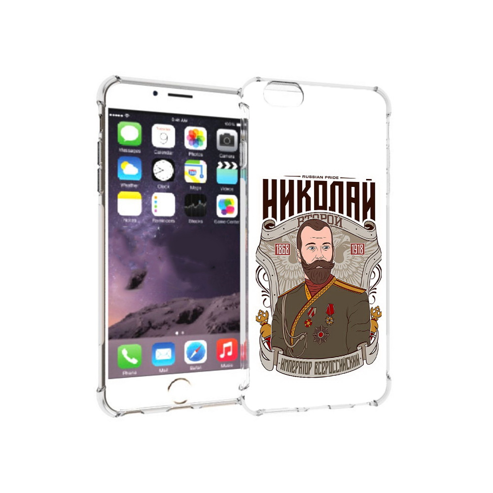 

Чехол MyPads Tocco для Apple iPhone 6 Plus Николай второй, Прозрачный, Tocco
