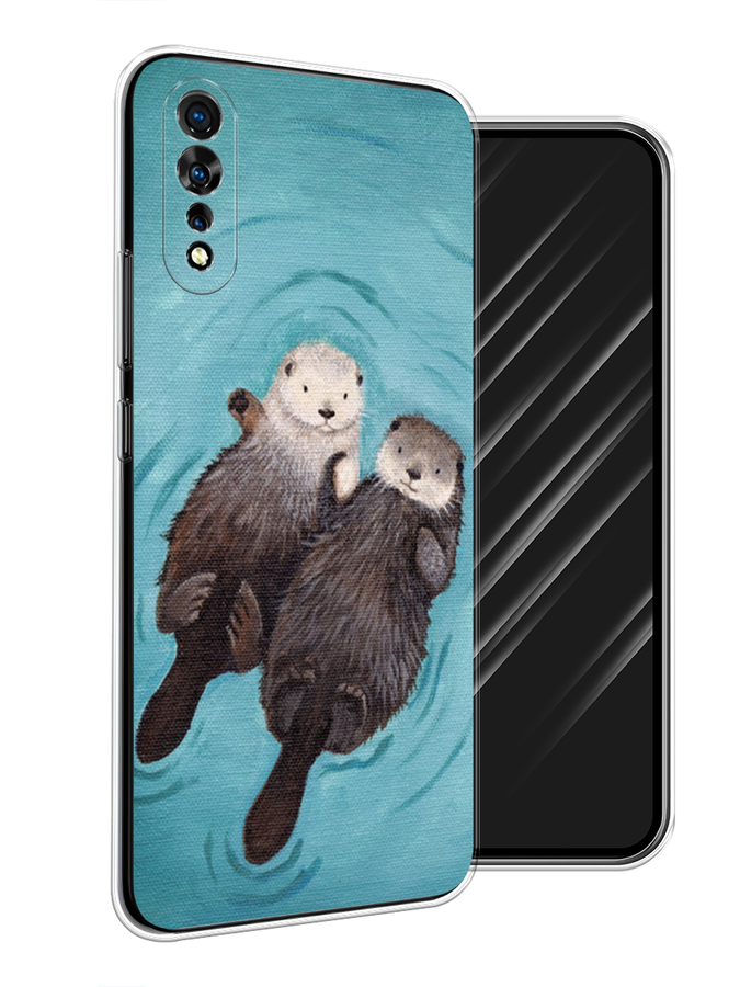 

Чехол Awog на Vivo iQOO Neo/V17 Neo "Парочка бобров", Разноцветный, 262050-10