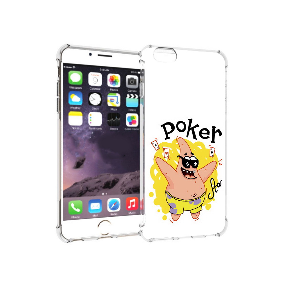 

Чехол MyPads Tocco для Apple iPhone 6 Plus Патрик, Прозрачный, Tocco
