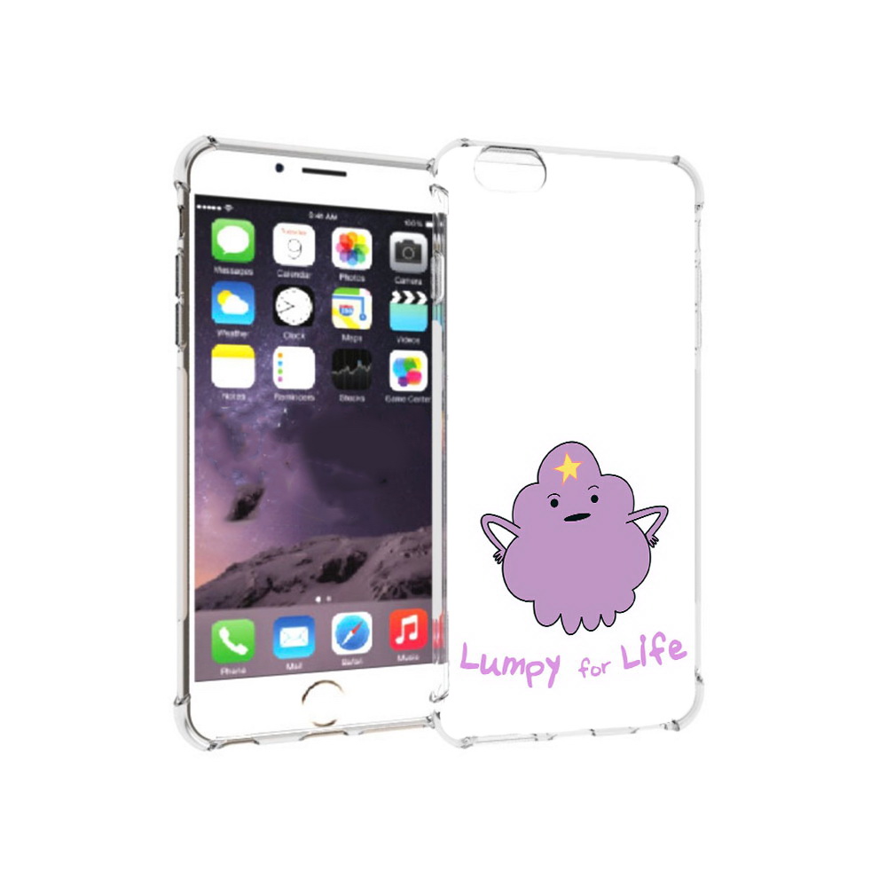 

Чехол MyPads Tocco для Apple iPhone 6 Plus Принцесса пупырчатого королевства, Прозрачный, Tocco