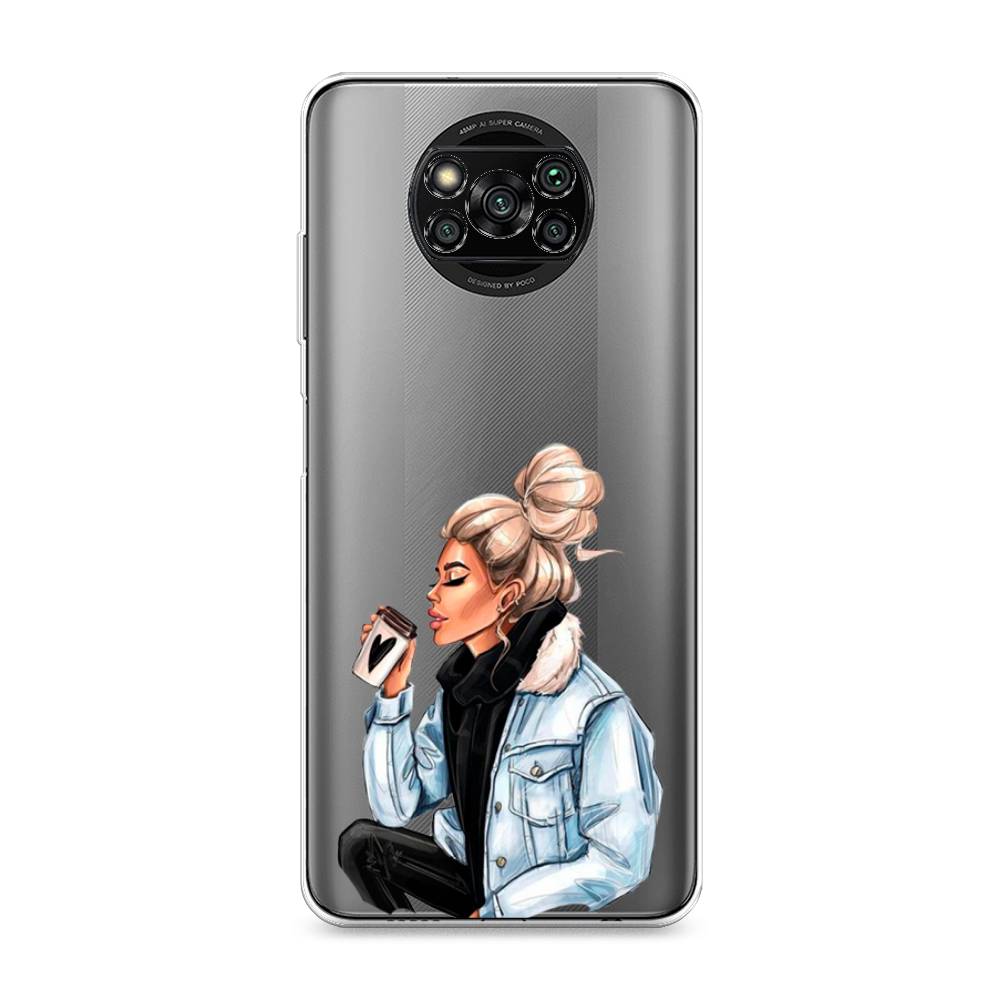 

Чехол Awog на Poco X3/X3 Pro "Cute girl", Разноцветный, 310650-7