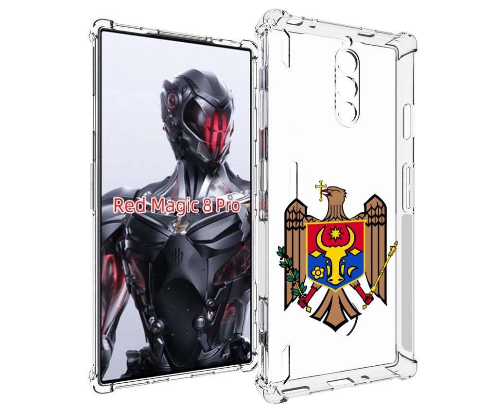 

Чехол MyPads герб-молдовы для ZTE Nubia Red Magic 8 Pro / Red Magic 8 Pro Plus, Tocco