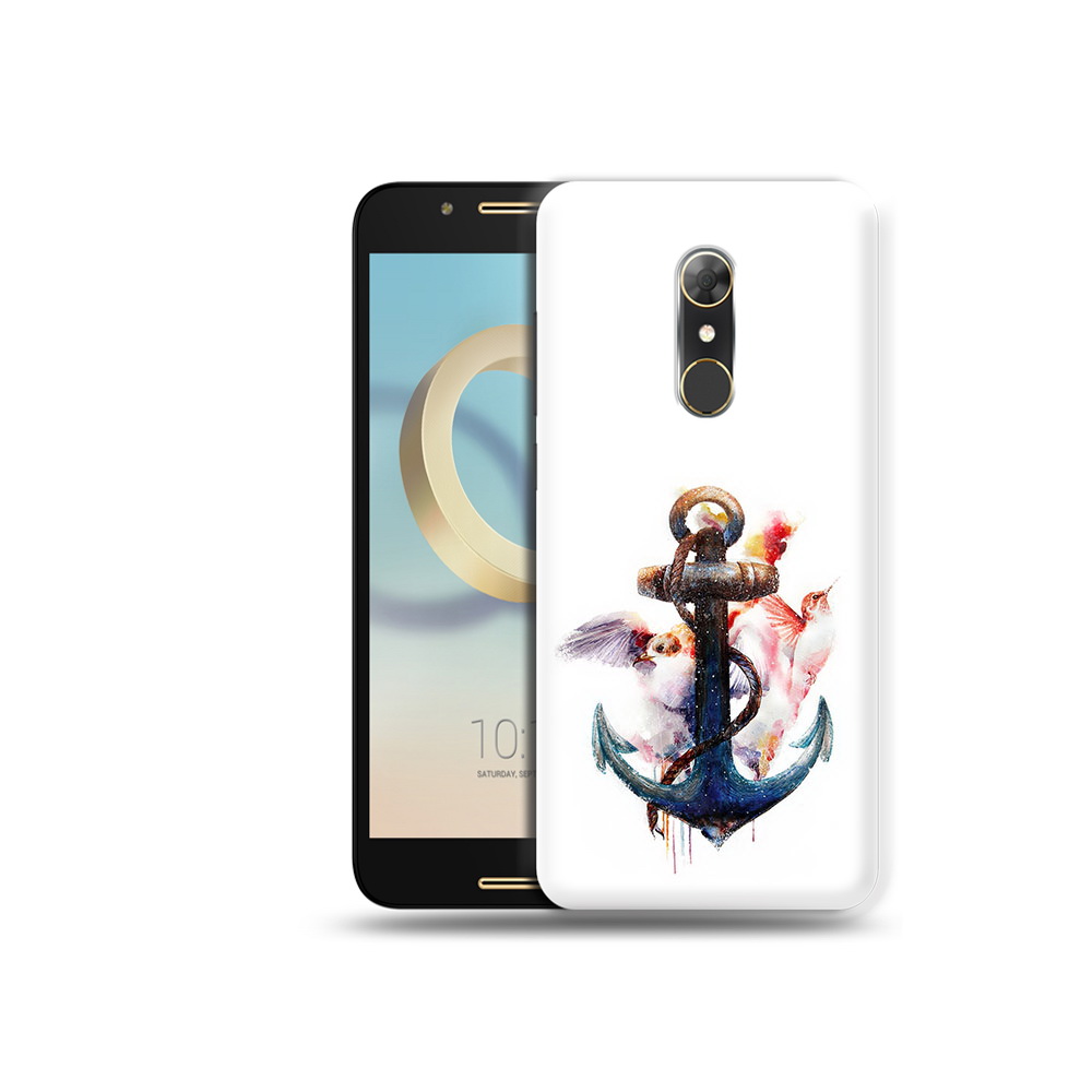 

Чехол MyPads Tocco для Alcatel A7 якорь с птицами (PT133991.671.703), Прозрачный, Tocco
