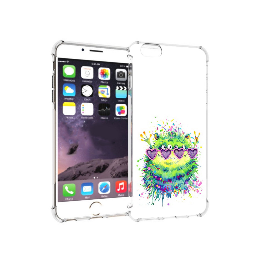 

Чехол MyPads Tocco для Apple iPhone 6 Plus Пушистый персонаж, Прозрачный, Tocco