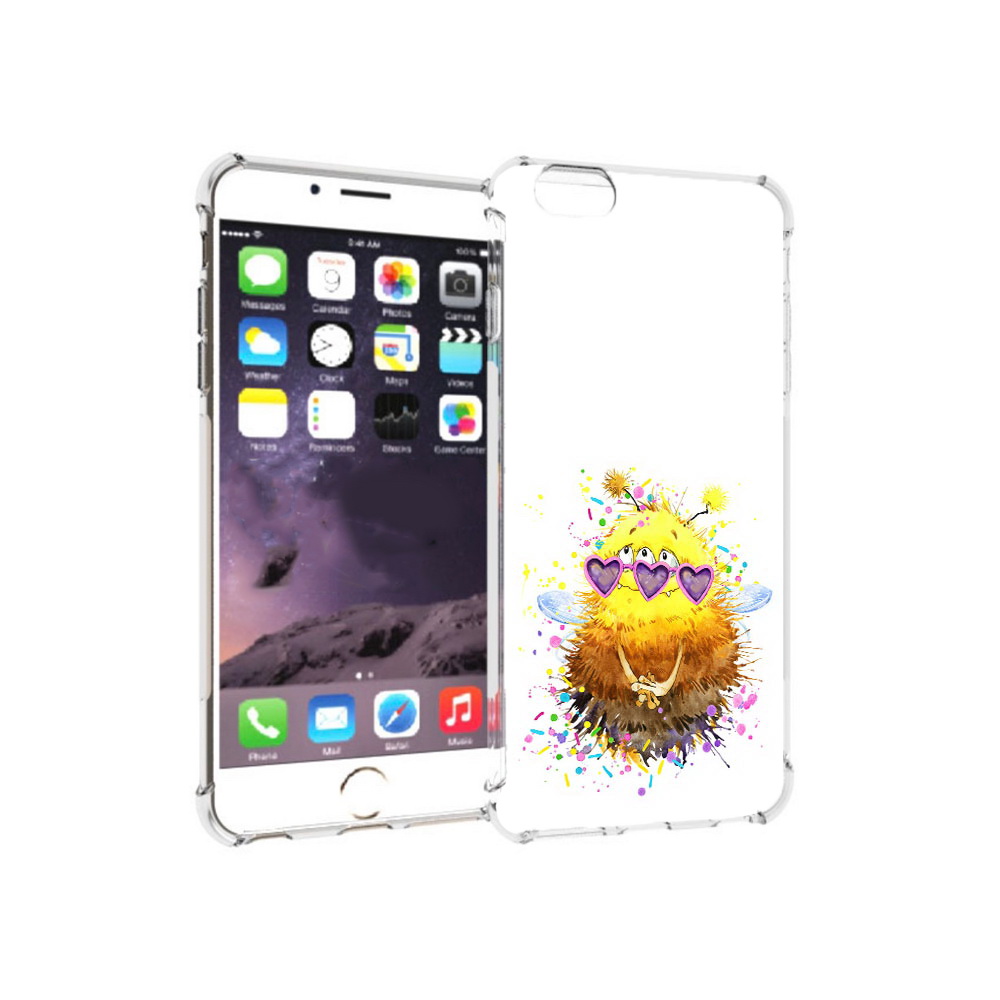 

Чехол MyPads Tocco для Apple iPhone 6 Plus Пушитый шмель, Прозрачный, Tocco