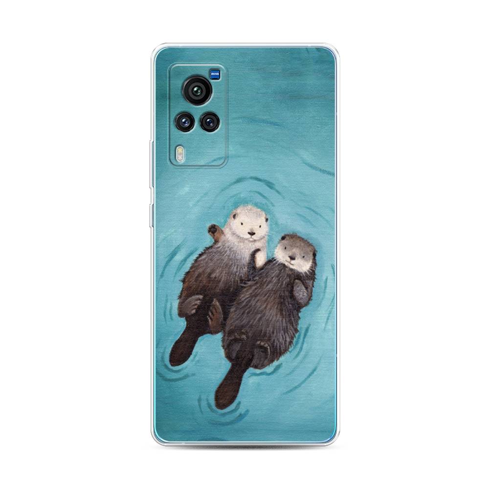 

Чехол Awog на Vivo X60 Pro "Парочка бобров", Разноцветный, 263850-10