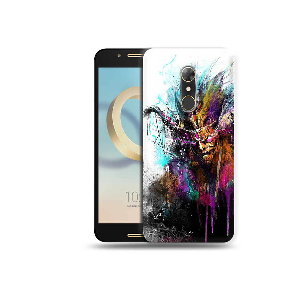 

Чехол MyPads Tocco для Alcatel A7 яркий дьявол (PT133991.671.709), Прозрачный, Tocco