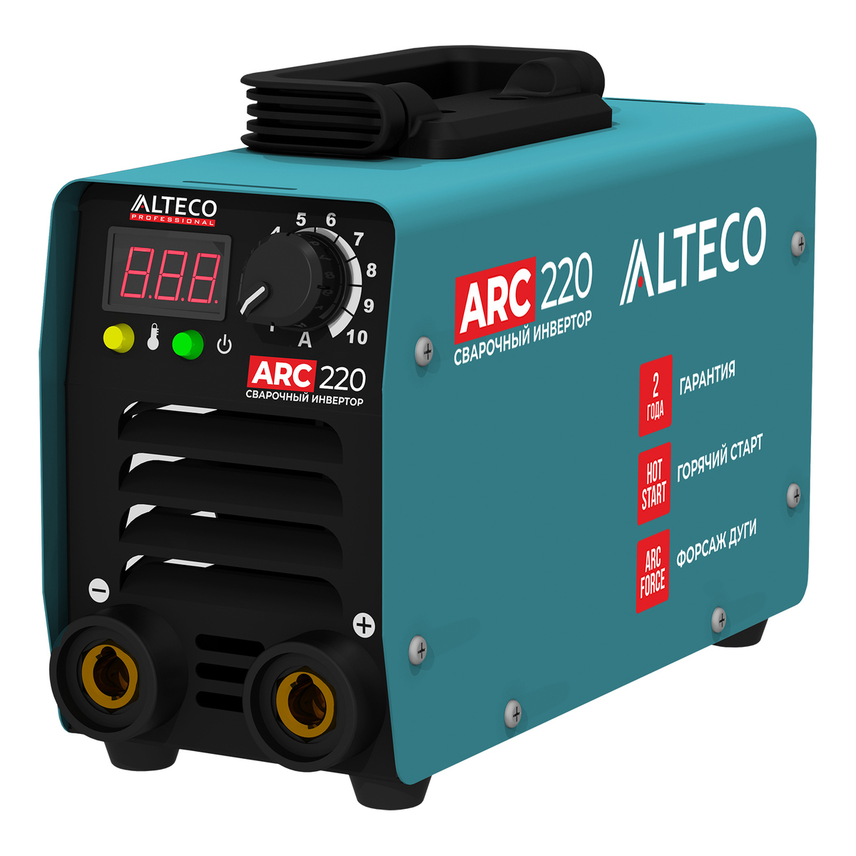 

Сварочный аппарат ALTECO ARC 220, арт. 26350