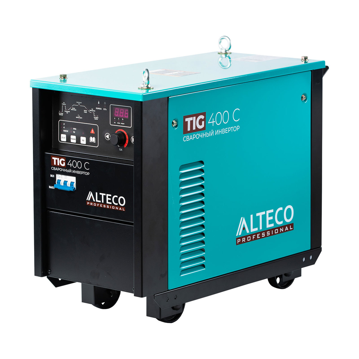 фото Сварочный аппарат alteco tig-400c, арт. 9769 nobrand