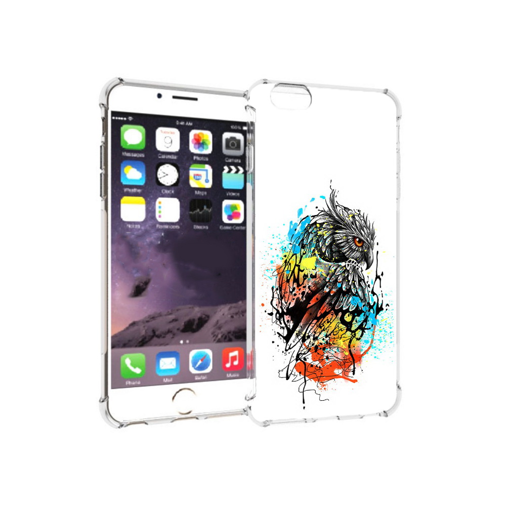 

Чехол MyPads Tocco для Apple iPhone 6 Plus Творческая сова, Прозрачный, Tocco