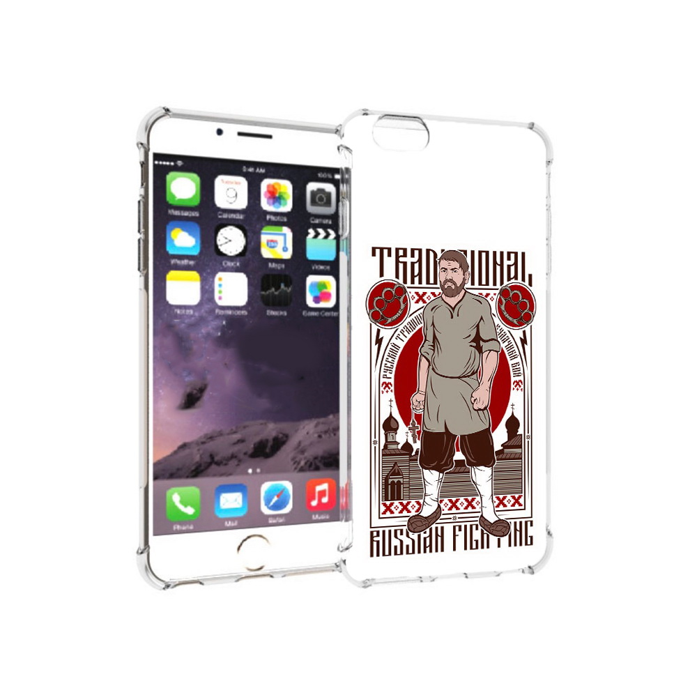 

Чехол MyPads Tocco для Apple iPhone 6 Plus Традициональный мужчина, Прозрачный, Tocco