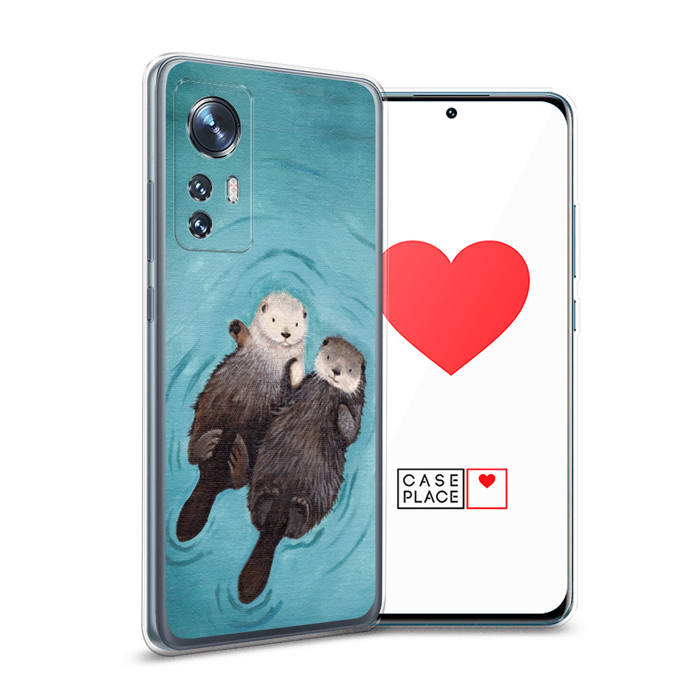 

Силиконовый чехол Awog "Парочка бобров" для Xiaomi 12, Голубой, 312350-10