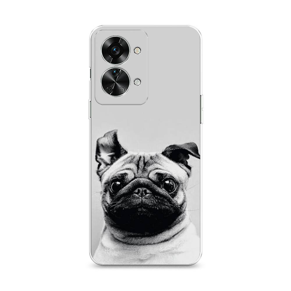 

Чехол Awog на OnePlus Nord 2T / ВанПлас Норд 2T "Ушастый мопс", Разноцветный, 153250-1