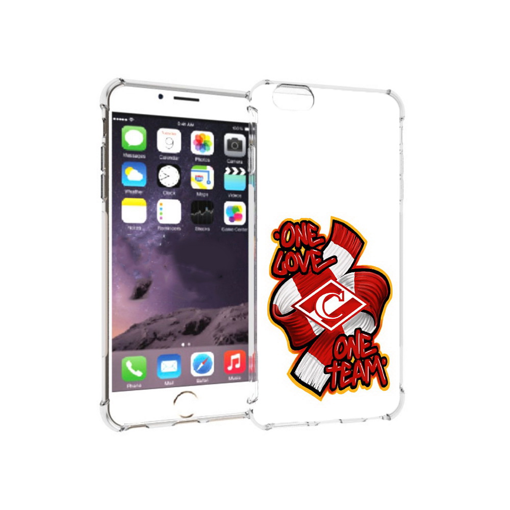 

Чехол MyPads Tocco для Apple iPhone 6 Plus ФК спарак 1 любовь, Прозрачный, Tocco
