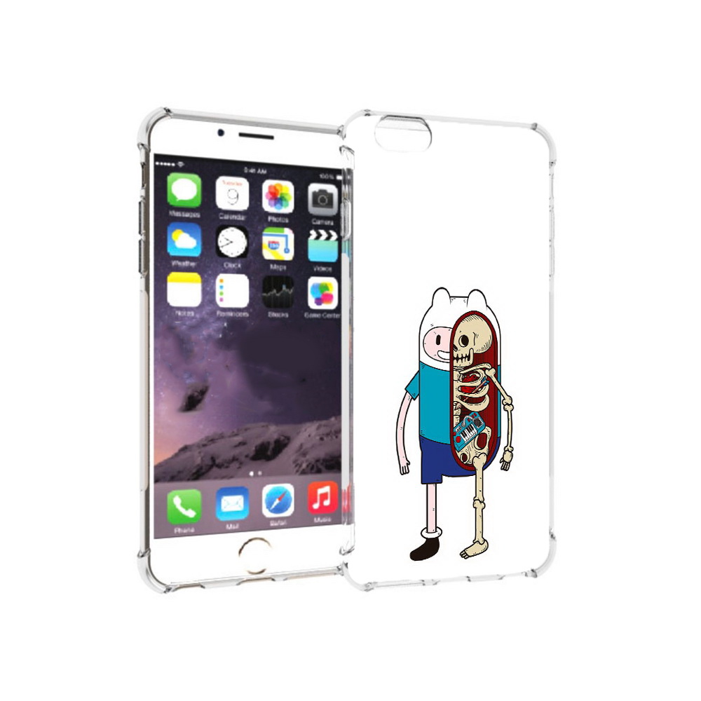 

Чехол MyPads Tocco для Apple iPhone 6 Plus Финн скелет, Прозрачный, Tocco
