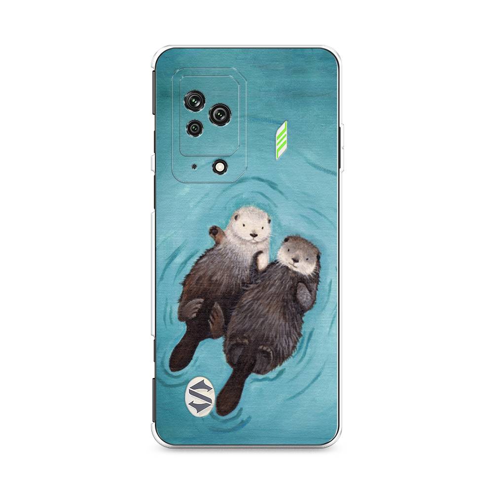 

Чехол Awog на Xiaomi Black Shark 5 "Парочка бобров", Разноцветный, 314050-10