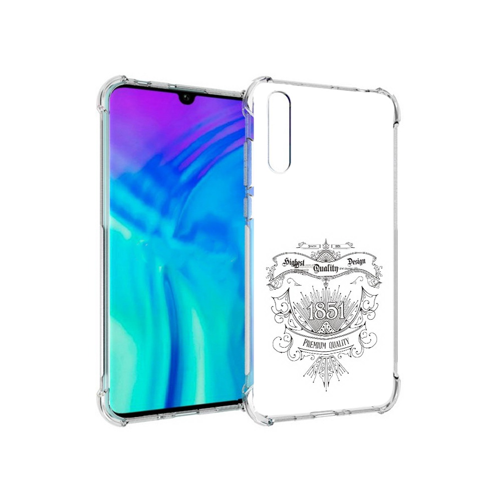 

Чехол MyPads Tocco для Huawei Enjoy 10s логотип 1851 год, Прозрачный, Tocco